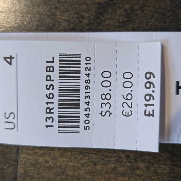 NEW Topshop Satin Blue Ruffle Blouse - Size 4 - Picture 7 of 7